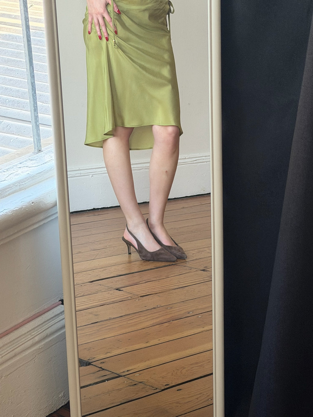 Suede Heels